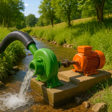Elektrownia wodna na potrzeby domowe – nowy model turbiny i generator przy strumieniu