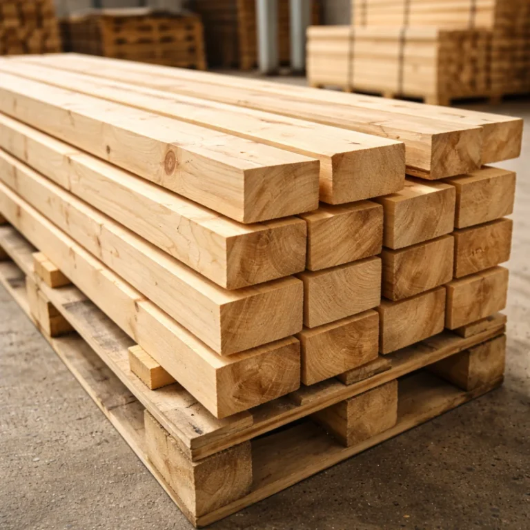 Deski na palecie w tartaku – przelicznik m³ drewna na sztuki desek i liczenie kubika przed zakupem